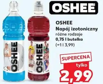 Kaufland Oshee Napój izotoniczny różne rodzaje 0,75 l butelka oferta