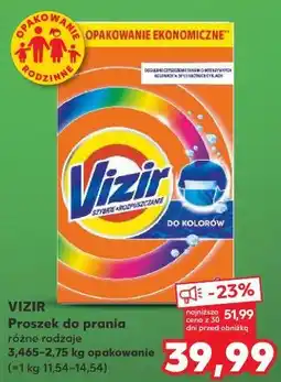 Kaufland Vizir Proszek do prania oferta