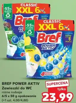 Kaufland Bref Power Aktiv Zawieszki do WC oferta