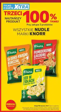 Kaufland WSZYSTKIE NUDLE MARKI KNORR oferta