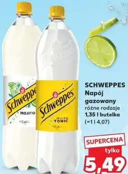 Kaufland Schweppes Napój gazowany różne rodzaje 1,35 l butelka oferta