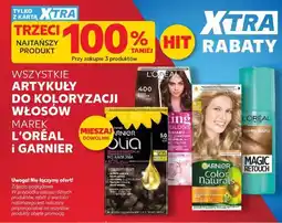 Kaufland Artykuły do koloryzacji włosów marek L'oréal i garnier oferta
