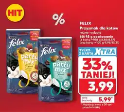 Kaufland FELIX Przysmaki dla kotów oferta