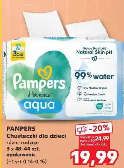 Kaufland Chusteczki dla dzieci różne rodzaje oferta