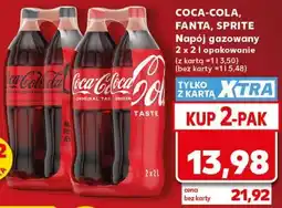 Kaufland COCA-COLA, FANTA, SPRITE Napój gazowany oferta