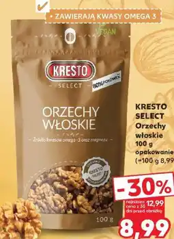 Kaufland KRESTO SELECT Orzechy włoskie 100 g opakowanie oferta