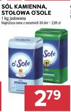 Stokrotka Sól kamienna, stołowa O'sole oferta