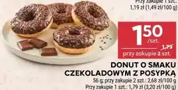 Stokrotka Donut o smaku czekoladowym z posypką oferta
