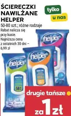Stokrotka ŚCIERECZKI NAWILŻANE HELPER oferta