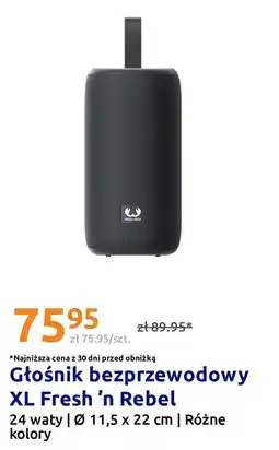 Action Głośnik bezprzewodowy XL Fresh 'n Rebel oferta