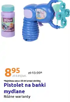 Action Pistolet na bańki mydlane oferta