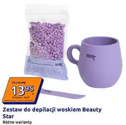 Action Zestaw do depilacji woskiem Beauty Star oferta