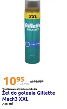 Action Żel do golenia Gillette Mach3 XXL oferta