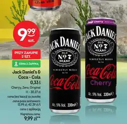 Żabka Drink Jack Daniel's & Coca-Cola Cherry oferta