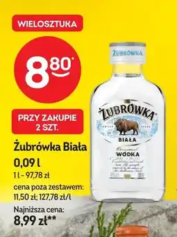 Żabka Wódka Żubrówka Biała oferta