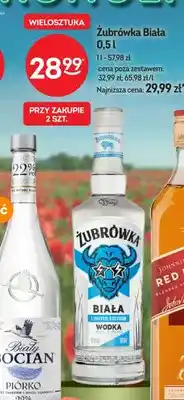 Żabka Wódka Żubrówka Biała Limited Edition oferta