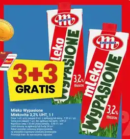 Twój Market Mleko Wypasione Mlekovita 3,2% UHT oferta