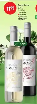 Żabka Wino Baron Simon czerwone półsłodkie oferta
