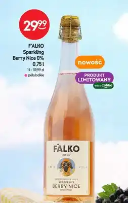Żabka Wino musujące bezalkoholowe F'ALKO Sparkling Berry Nice półsłodkie 0% oferta
