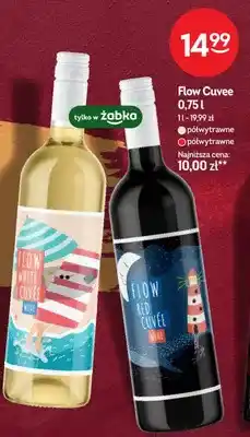 Żabka Wino Flow Cuvee półwytrawne oferta
