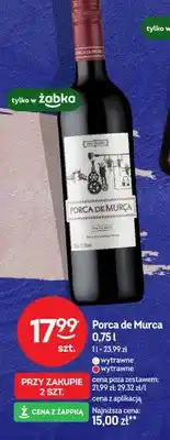 Żabka Wino Porca de Murca wytrawne czerwone oferta
