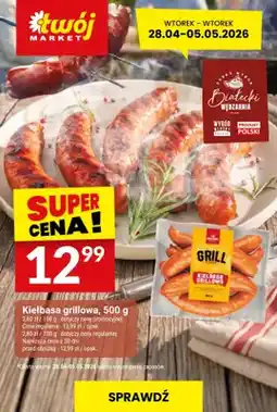 Twój Market Kiełbasa grillowa Białecki Wędzarnia oferta