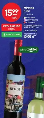 Żabka Wino Miratejo wytrawne czerwone oferta