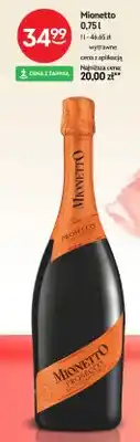 Żabka Prosecco Mionetto DOC Treviso Brut wytrawne oferta