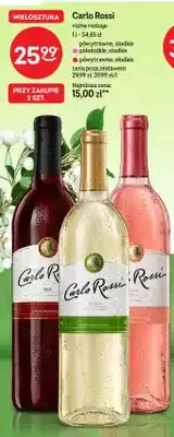 Wino Carlo Rossi Pink Moscato pówytrawne słodkie