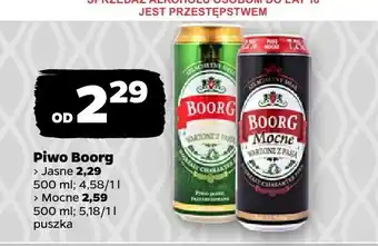 Netto Piwo Boorg Mocne oferta
