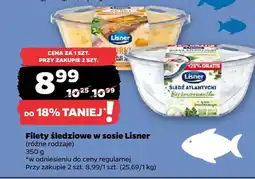 Netto Filety śledziowe w sosie Lisner oferta