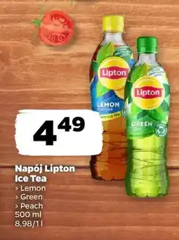 Netto Napój Lipton Ice Tea Peach oferta