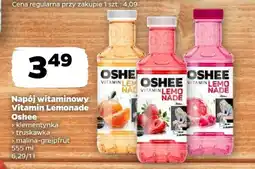 Netto Napój witaminowy Vitamin Lemonade malina-grejpfrut Oshee oferta