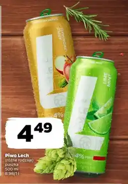 Netto Piwo Lech Apple Lemongrass oferta