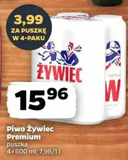 Netto Piwo Żywiec Premium puszka oferta