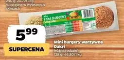 Netto Mini burgery warzywne Dakri oferta
