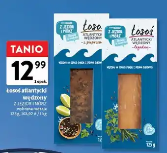 Łosoś atlantycki wędzony z pieprzem Z Jezior i Mórz