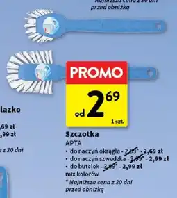 Intermarche Szczotka do butelek Apta mix kolorów oferta