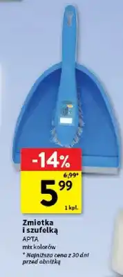 Intermarche Zmiotka i szufelka Apta mix kolorów oferta