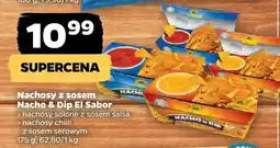 Netto Nachosy z sosem salsa Nacho & Dip El Sabor solone oferta
