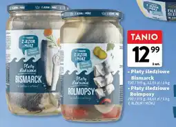 Intermarche Płaty śledziowe Rolmopsy Z Jezior i Mórz oferta