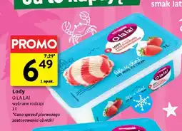 Intermarche Lody O LA LA! śmietankowo-truskawkowe oferta