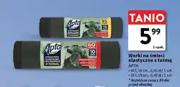 Intermarche Worki na śmieci elastyczne z taśmą Apta oferta