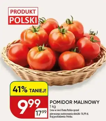 Pomidory malinowe polskie
