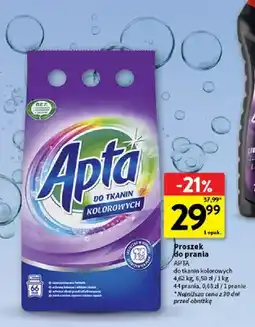 Intermarche Proszek do prania do tkanin kolorowych Apta oferta