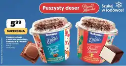 Netto Puszysty deser z mleczną czekoladą o smaku waniliowym Bakoma & E.Wedel Ptasie Mleczko oferta