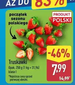 ALDI Truskawki polskie klasa I oferta