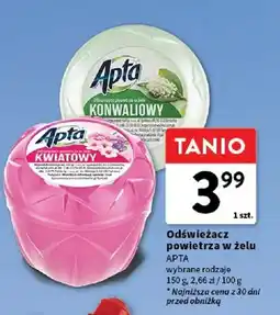 Intermarche Odświeżacz powietrza w żelu kwiatowy Apta oferta