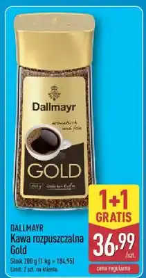 ALDI Kawa rozpuszczalna Gold Dallmayr oferta