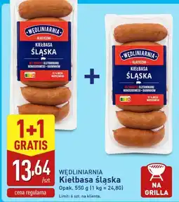 ALDI Kiełbasa śląska Wędliniarnia klasyczna oferta